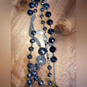 White House Black Market 40 inch statement necklace